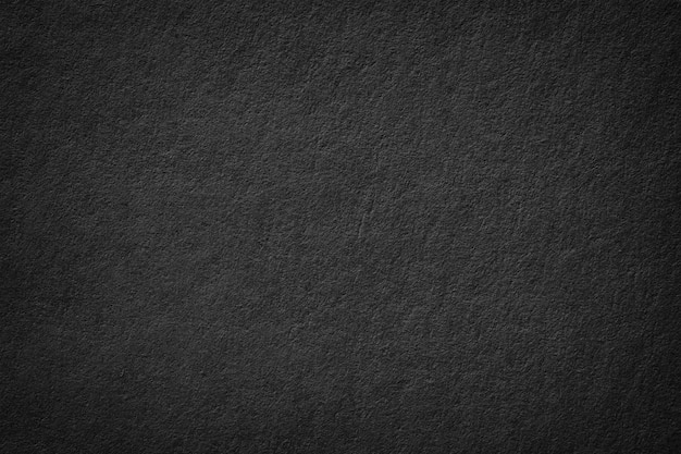 Textura de lona de papel de parede escura de fundo de papel preto