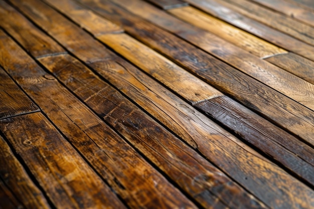 Textura de madeira castanha natural com fundo de piso de madeira dura com padrão escuro