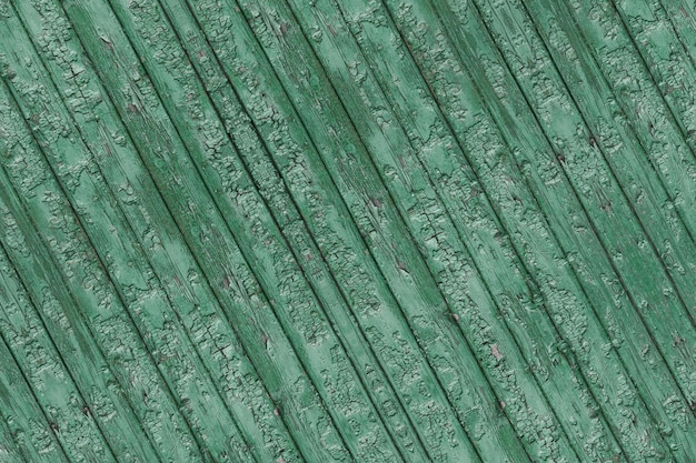 Textura de madeira de cerca verde velha