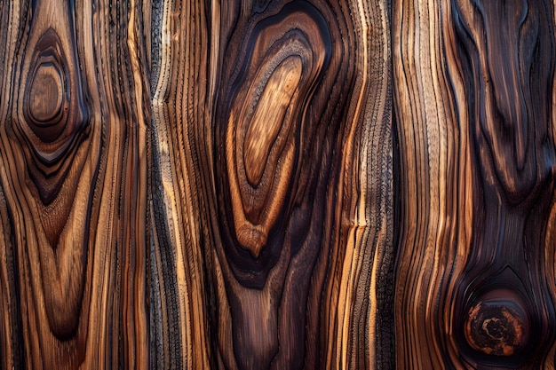 Foto textura de madeira de rosa em listras verticais detalhe de madeira alta