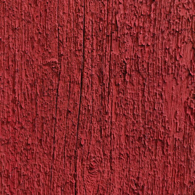 Textura de madeira pintada Textura de fundo vermelho