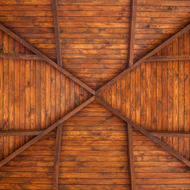 Textura de madeira. telhado de fundo