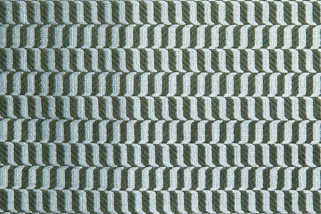 Foto textura de malha textura de tecido jacquard com padrão geométrico azul cinza padrão de mosaico de crochê