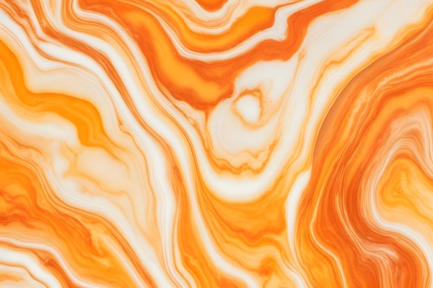 Textura de mármore laranja e Dhite Fundo Textura de Mármore larenja ai gerada