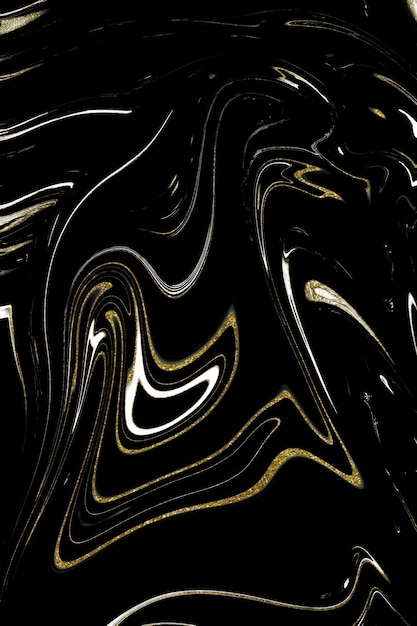 Textura de mármore preto e dourado