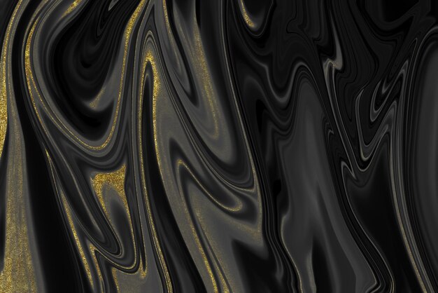 Textura de mármore preto e dourado