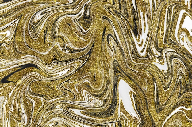 Textura de mármore preto e dourado