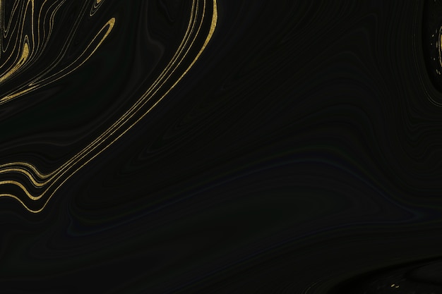 Textura de mármore preto e dourado
