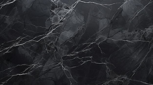 Textura de mármore preto para fundo ou azulejos design decorativo de chão Generativo ai