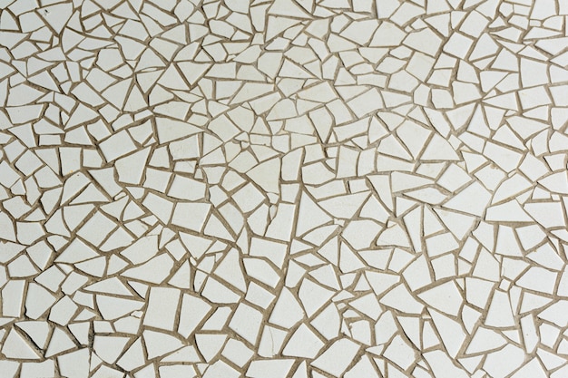 Textura de mesa de fragmento de ladrilho branco