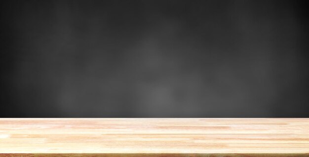 Textura de mesa de madeira natural abstrata em giz apagada no fundo Vista superior da madeira da prancha para design de interiores de produto de suporte gráfico ou montagem exibir seu produto Conceito de educação