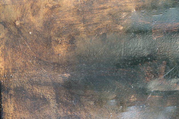 Foto textura de metal enferrujado escovado velho