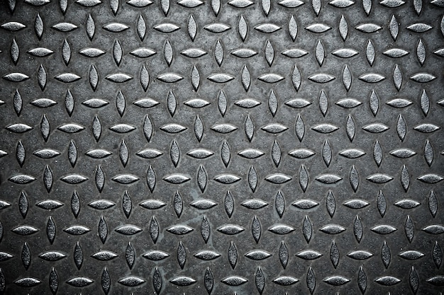Foto textura de metal sem costura mesa de chapa de aço