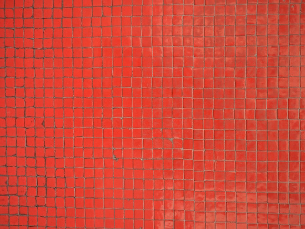 Textura de mosaico vermelho