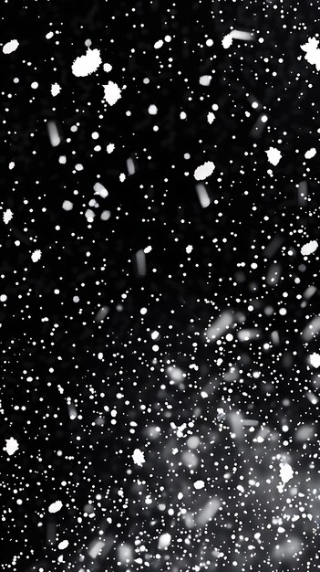 Textura de neve congelada com agrupados dispostos e soltos em Su colagem sobreposição fundo de arte natural