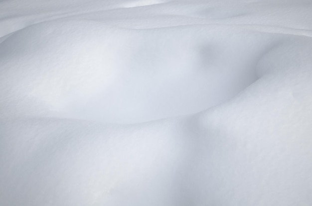 Textura de neve em tom azul Fundo de inverno de natureza nevado