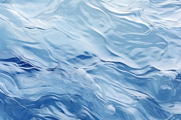 textura de onda ondulada Água azul marinha prata água branca