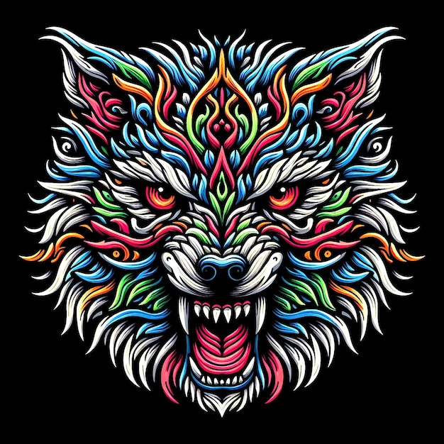 textura de padrão com temas de animais coloridos
