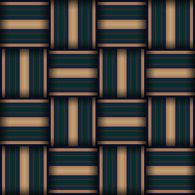 Textura de padrão tecido abstrato sem costura Padrão quadrado sem costura Listras Linhas e quadrados