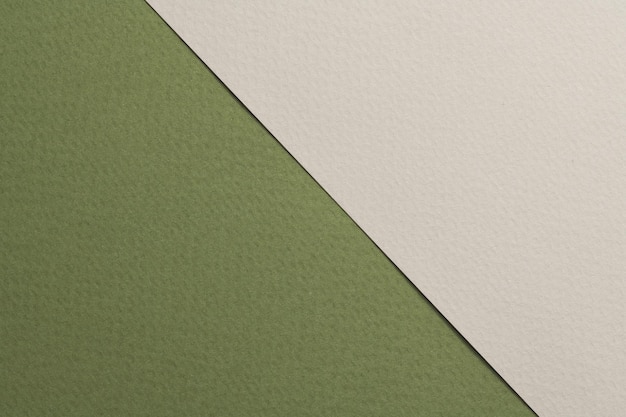 Textura de papel de fundo de papel kraft áspero branco cores verdes Mockup com espaço de cópia para texto