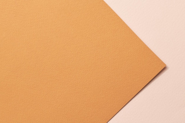 Textura de papel de fundo de papel kraft áspero cores bege marrons Mockup com espaço de cópia para texto