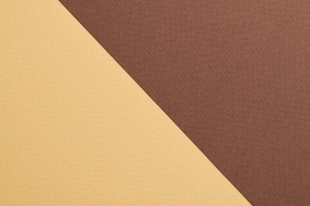 Textura de papel de fundo de papel kraft áspero cores bege marrons Mockup com espaço de cópia para texto