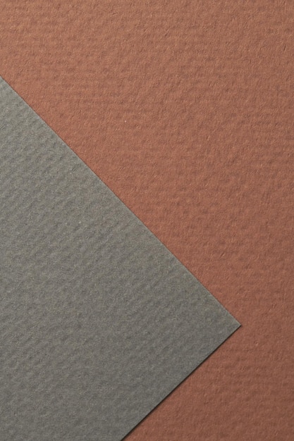 Foto textura de papel de fundo de papel kraft áspero cores cinza marrom mockup com espaço de cópia para textxa