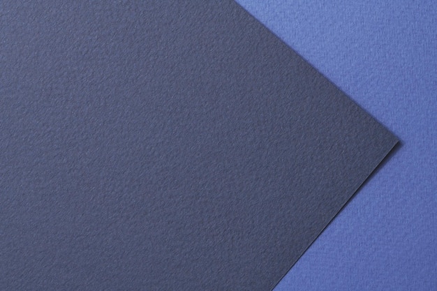 Textura de papel de fundo de papel kraft áspero diferentes tons de azul Mockup com espaço de cópia para textxA