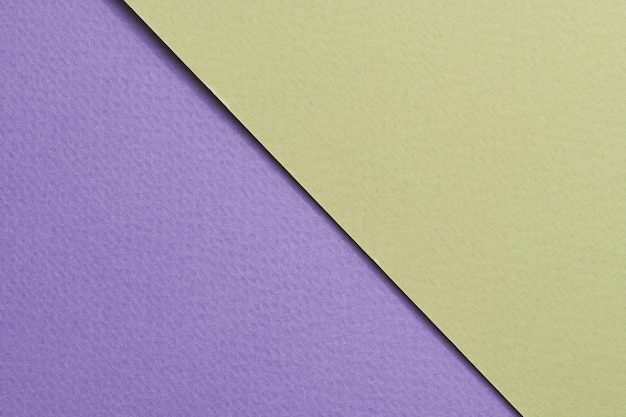 Textura de papel de fundo de papel kraft áspero lilás cores verdes Mockup com espaço de cópia para texto