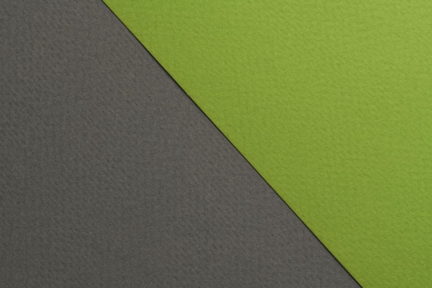 Textura de papel de fundo de papel kraft áspero preto cores verdes Mockup com espaço de cópia para texto