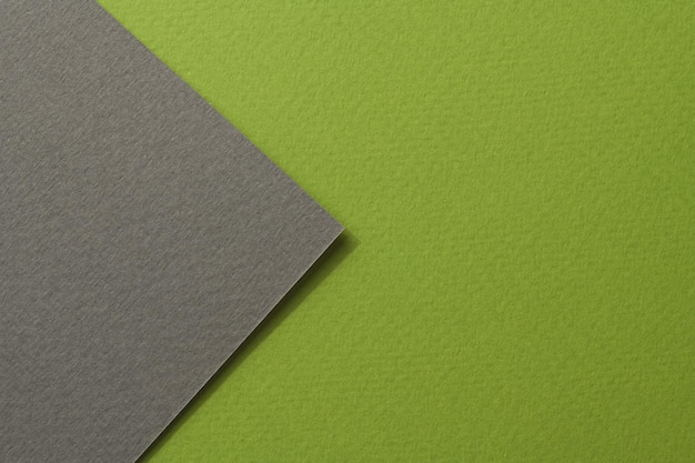Textura de papel de fundo de papel kraft áspero preto cores verdes Mockup com espaço de cópia para texto