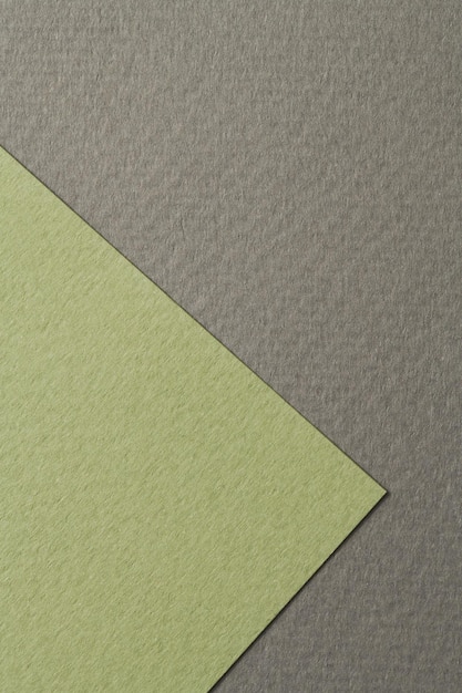 Textura de papel de fundo de papel kraft áspero preto cores verdes Mockup com espaço de cópia para texto