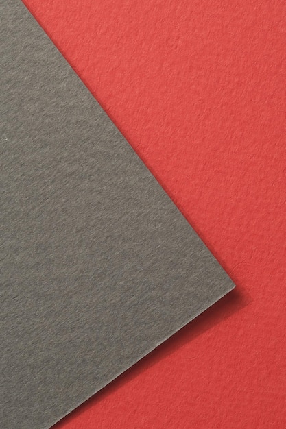 Textura de papel de fundo de papel kraft áspero preto cores vermelhas Mockup com espaço de cópia para texto