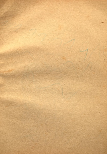 Textura de papel de um livro antigo. folha amarela de fundo natural.