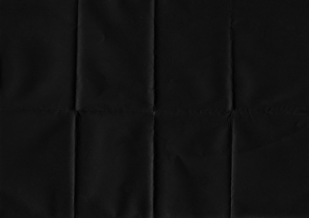 Textura de papel dobrado. Fundo de textura de papel preto dobrado. Textura de alta resolução. Papel dobrado