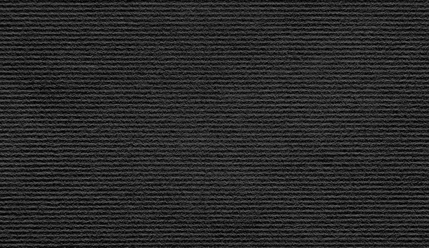 Textura de papel preto aveludado com listras horizontais. pode ser usado para apresentação, textura de papel e plano de fundo