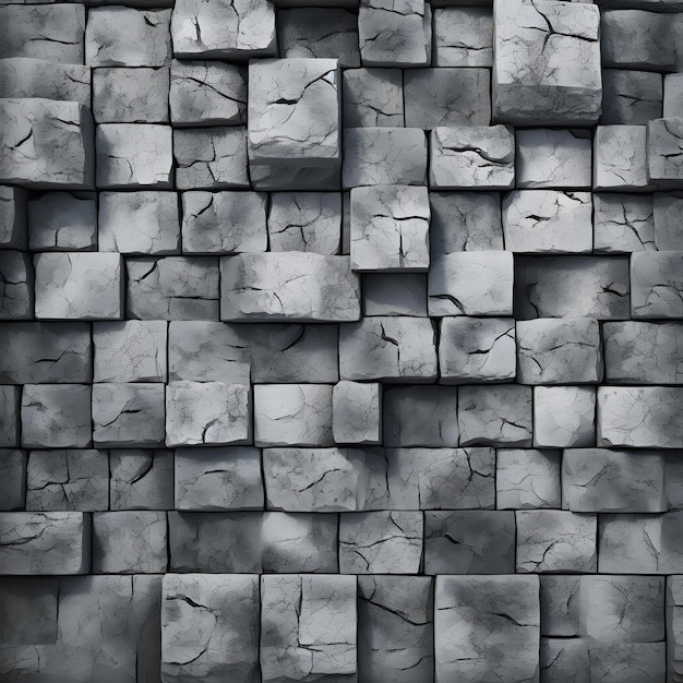 Textura de parede de azulejos cinza sem costura