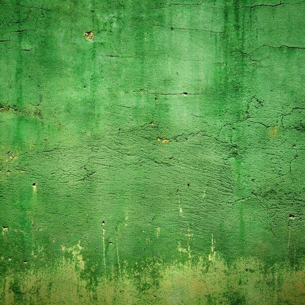 Textura de parede de concreto pintada de verde