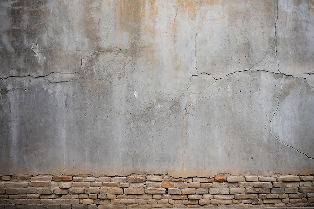 Textura de parede de concreto Pode ser aplicado como um fundo de fragmento de parede rachado e arranhado