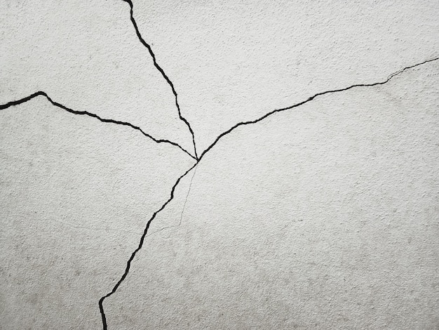 Textura de parede de concreto rachado