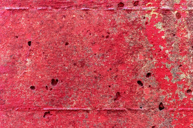 Textura de parede de pedra vintage velha vermelha