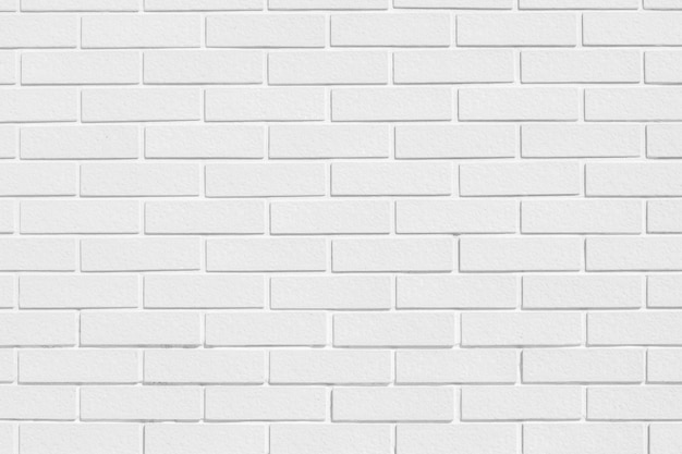 Foto textura de parede de tijolo branco moderno para plano de fundo