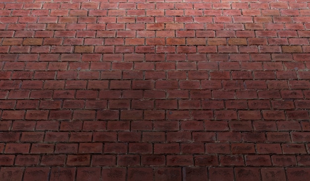 Textura de parede de tijolo vermelho
