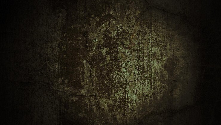 Foto textura de parede escura assustadora para fundo