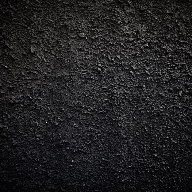 textura de parede preta pintada grosseiramente