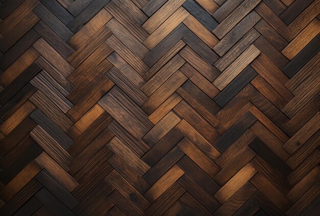 Foto textura de parquet de madeira grunge escura
