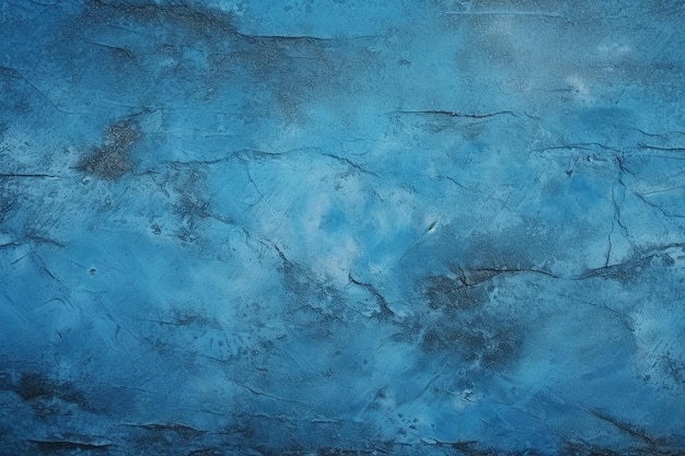 Textura de pedra de concreto com tinta azul escura abstrata