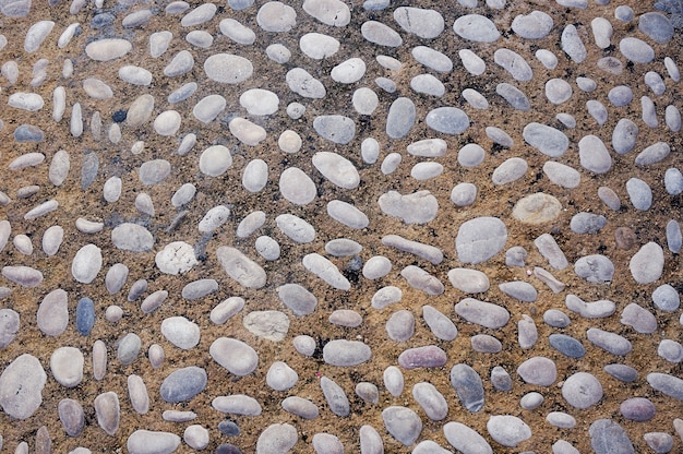 Textura de pedra de pavimentação