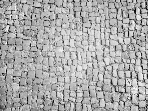 Textura de piso de pedras quadradas