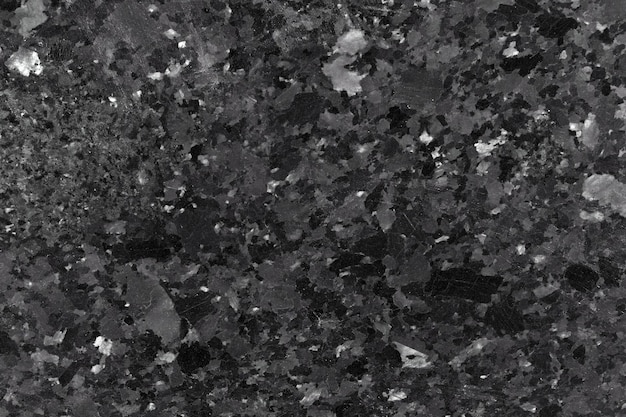 Textura de rocha de granito preto. Foto de alta resolução.